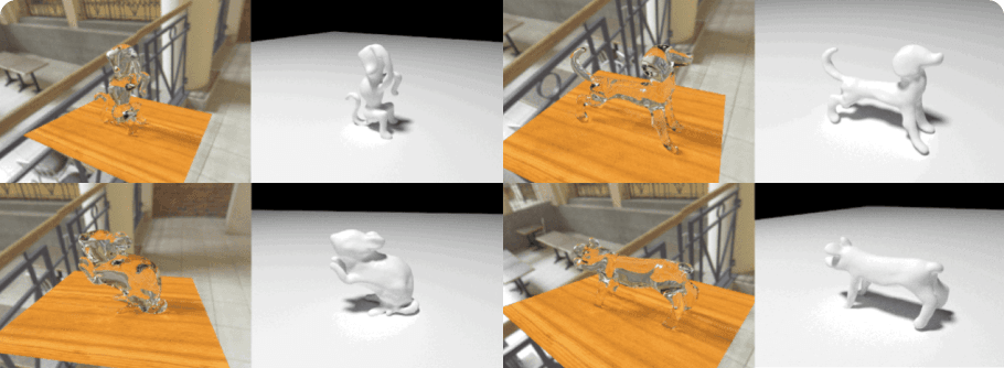 투명 재질 복원 기술